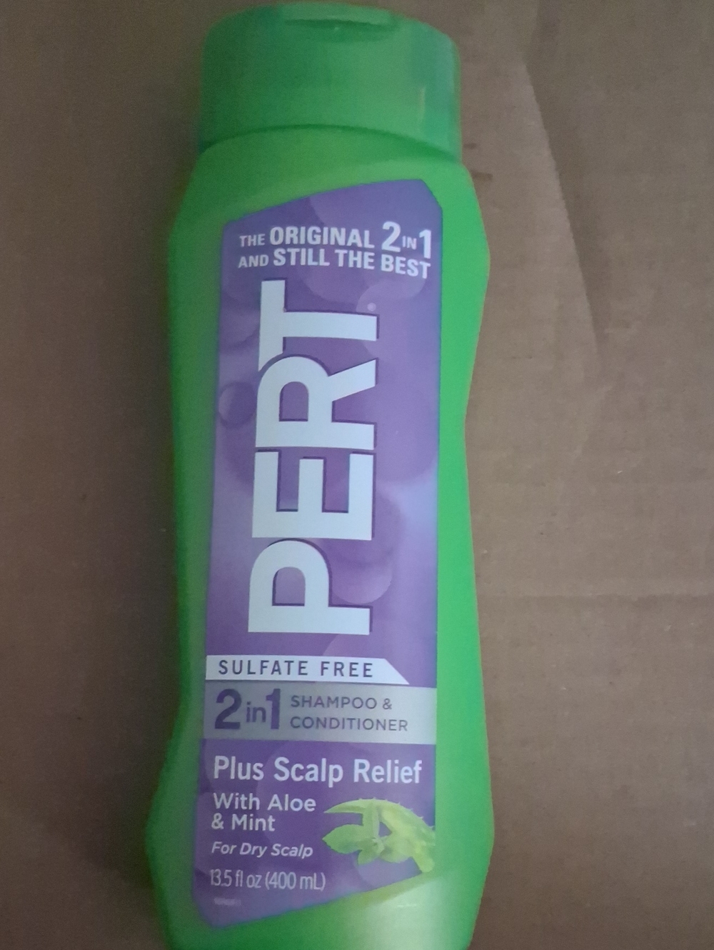2-in-1 Shampoo & Conditioner Plus Scalp Relief - Green